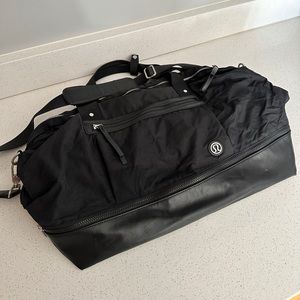 Lululemon Black Gym Bag